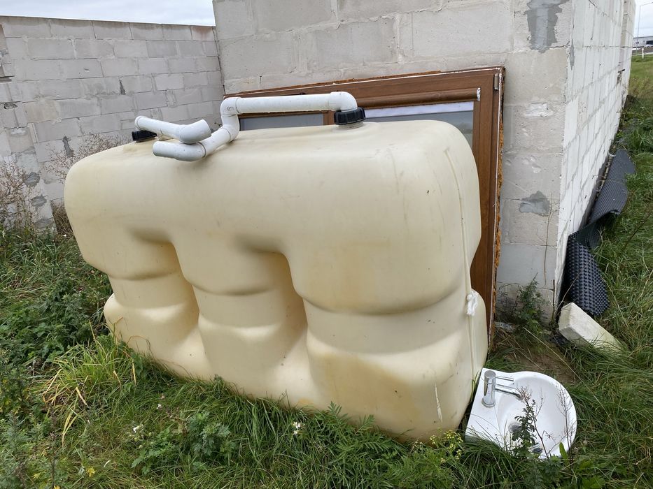 Zbiornik na deszczówkę olej opałowy