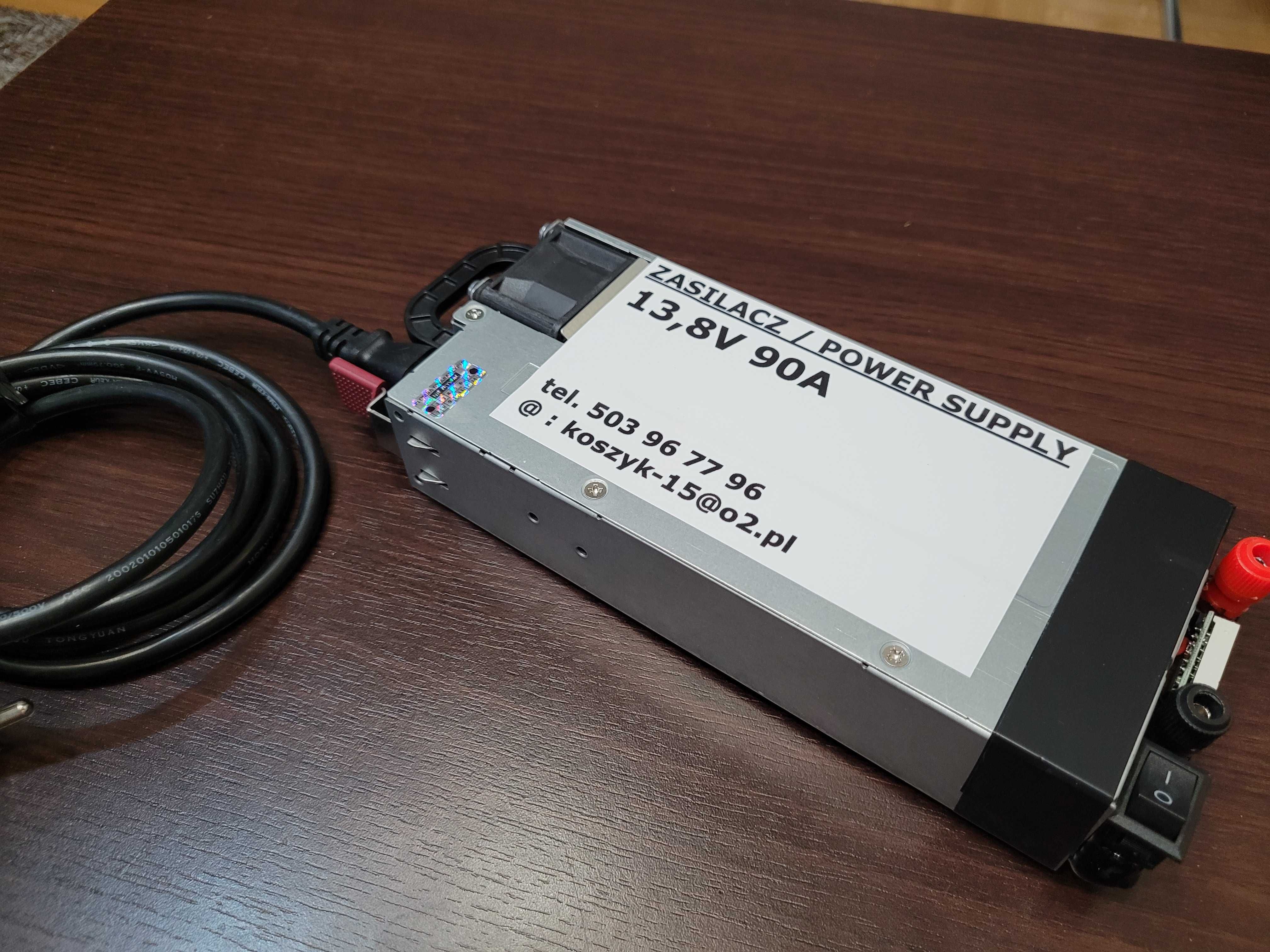 Zasilacz 13,8V 90/100A -  Radio KF / Car Audio/  CBradio Gw24M FV!