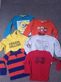 Bluzy, bluzki dla chłopca rozmiar 110 H&M , Reserved, Sinsay