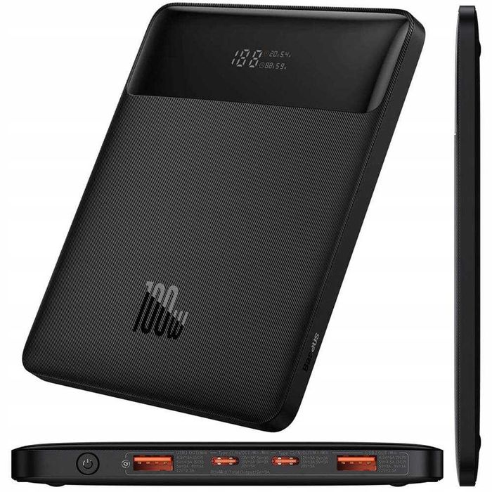 Повербанк Baseus Amblight 30000mAh 65W White оригинал powerbank