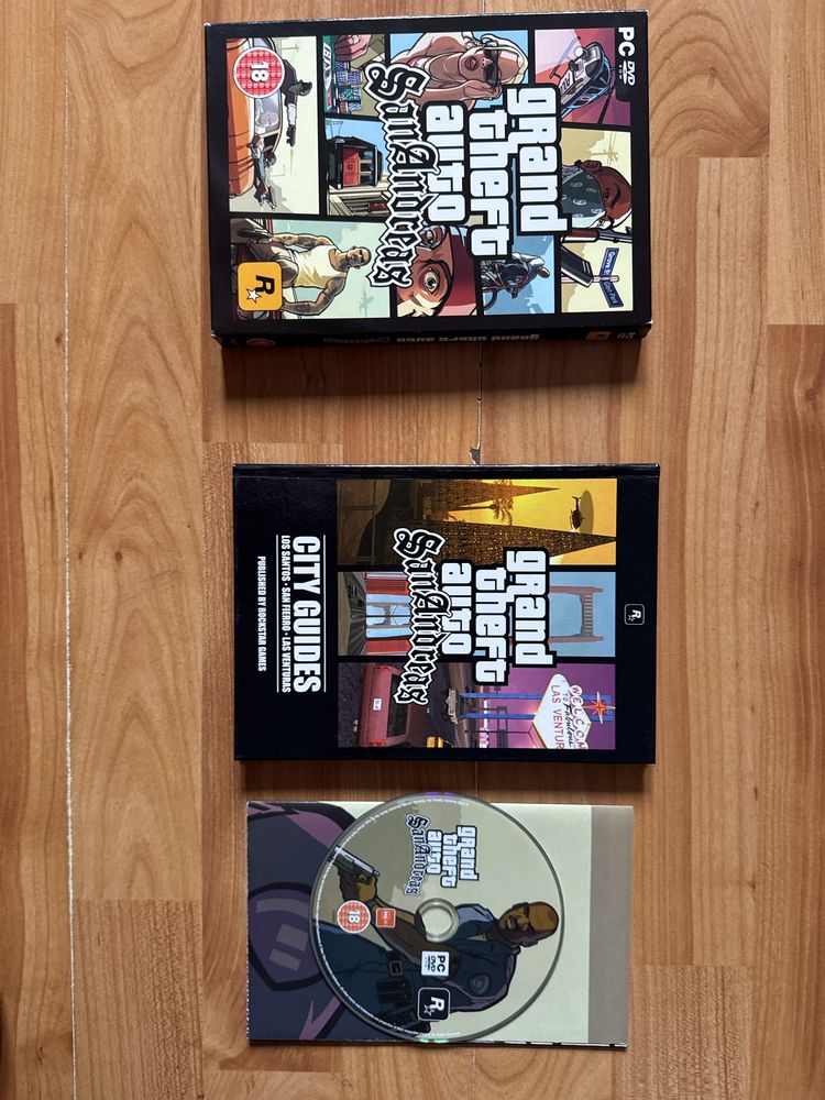 Grand Theft Auto San Andreas PC ENG premierowe nowe bez folii