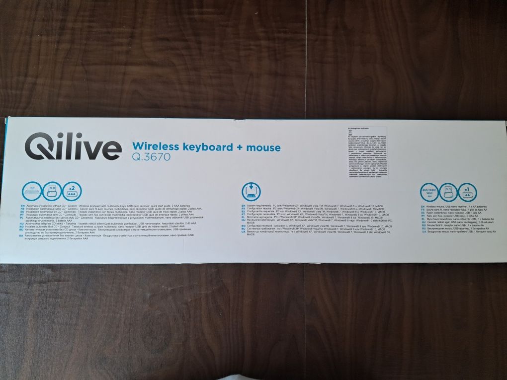 Klawiatura i mysz Qilive Q.3670