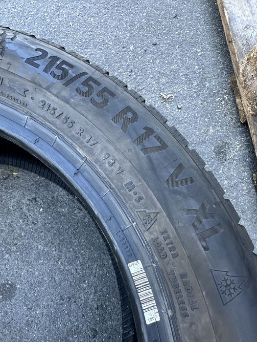 Шини 215 55 17 98V XL Continental WinterContact TS870P пара