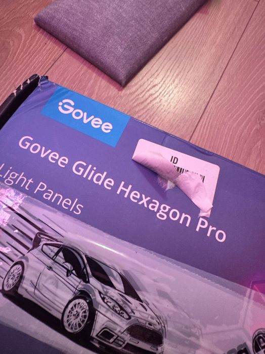 3 zestawy Panel świetlny GOVEE H6066 Glide Hexa Pro Wi-Fi + Bluetooth