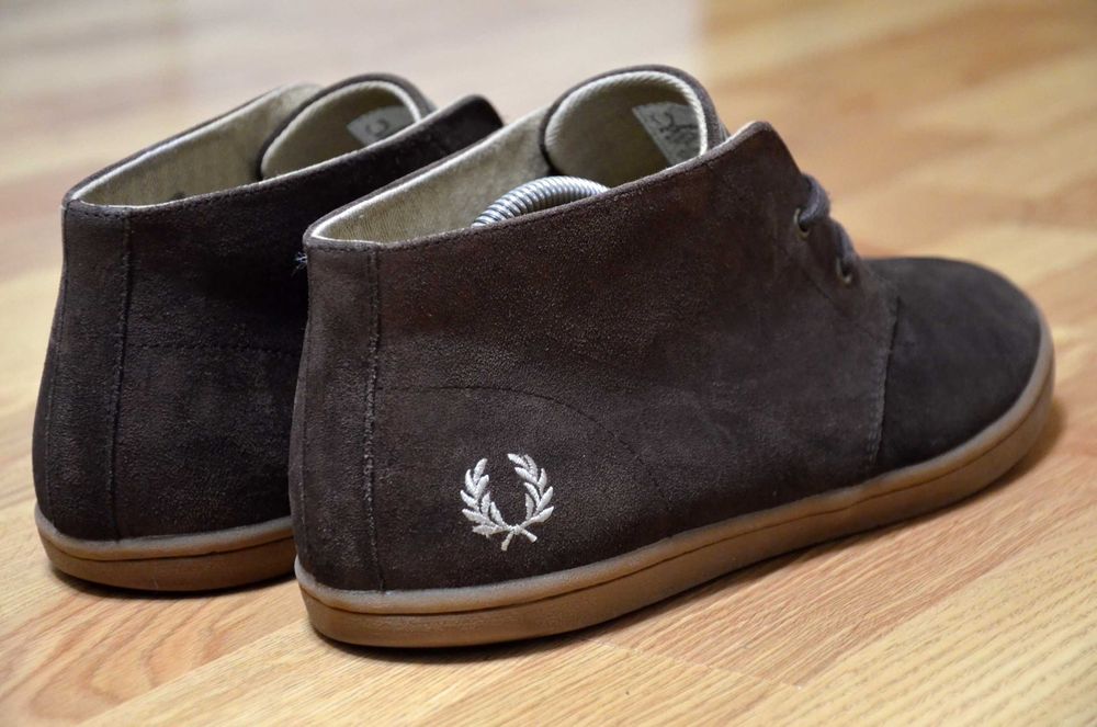 Fred Perry , оригінал замшеві кросівки
