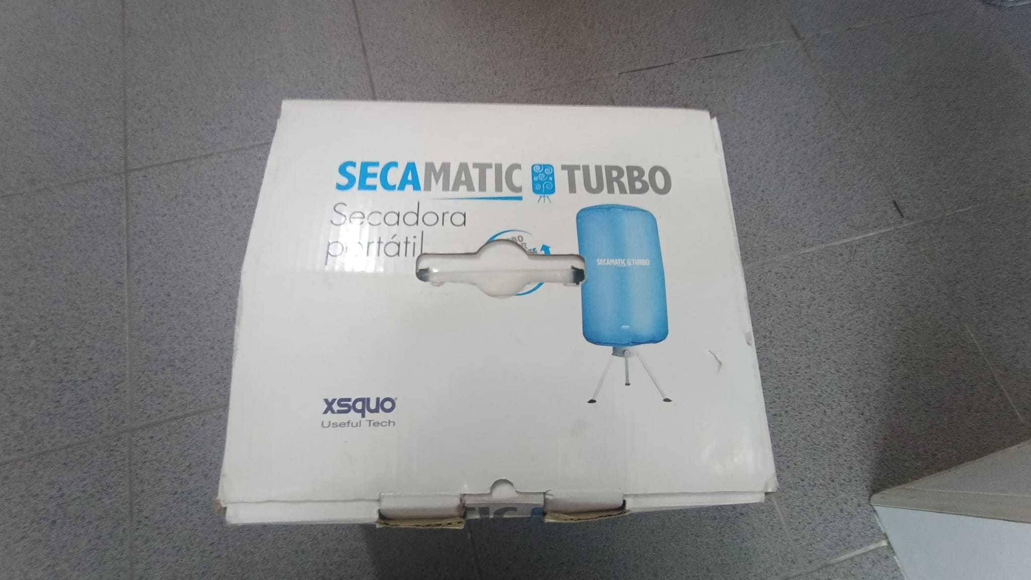 Secadora de roupas portátil Secamatic Turbo