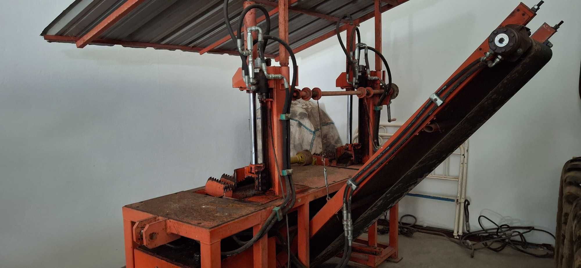 Maquina de tirar cortiça