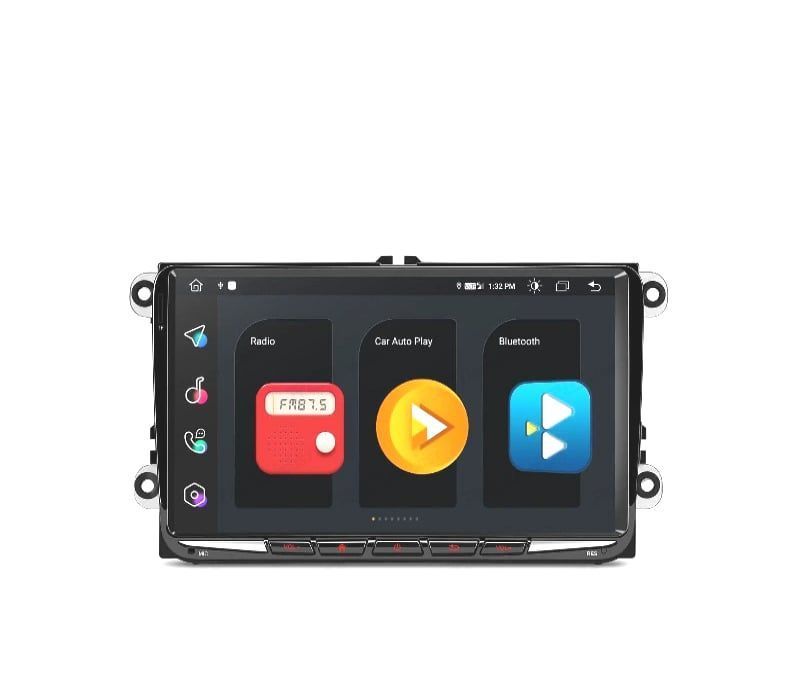 AUTO RÁDIO GPS ANDROID 14 VOLKSWAGEN VW PARA SEAT SKODA