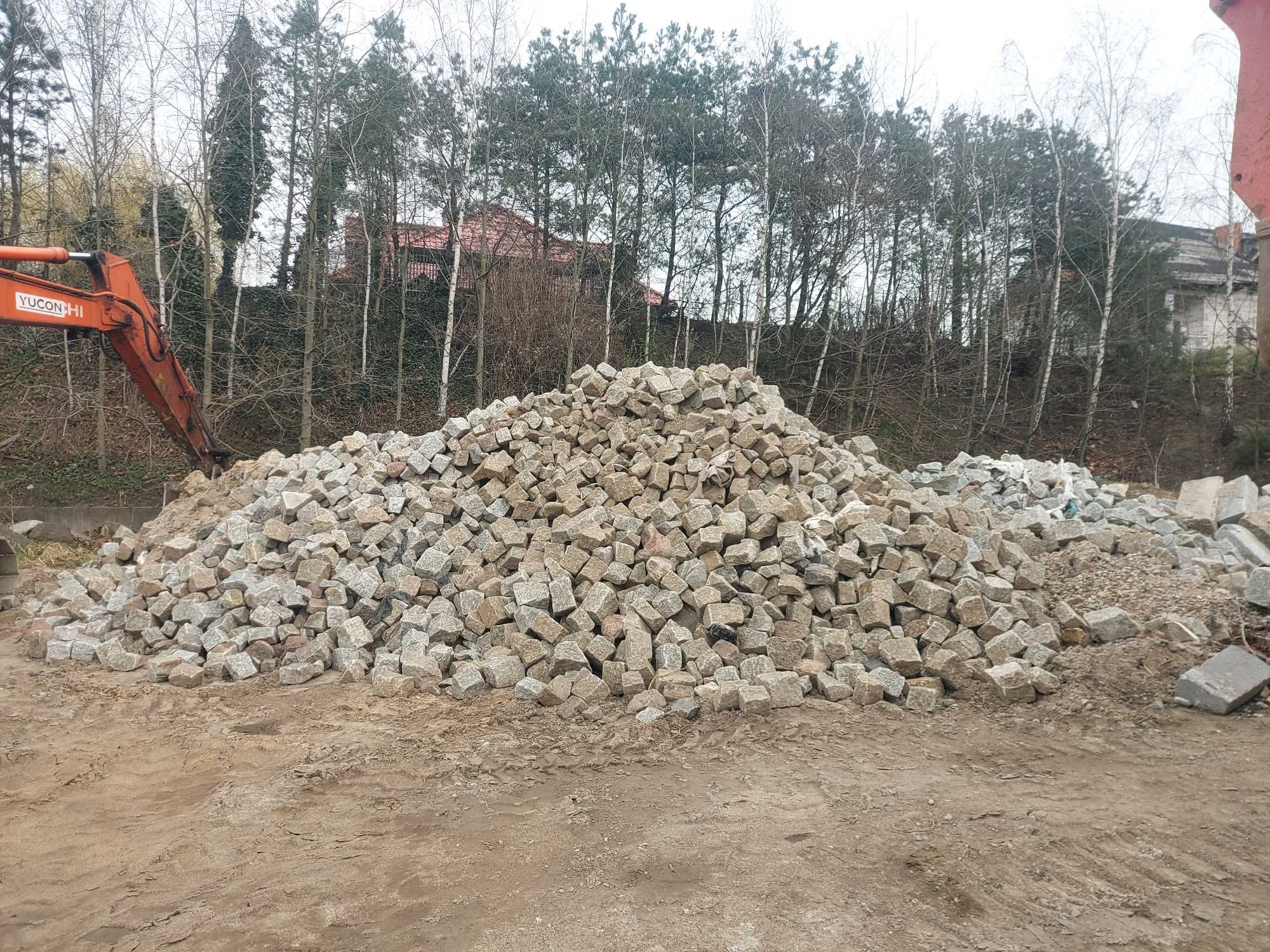 Sprzedam kostkę granitową kamień