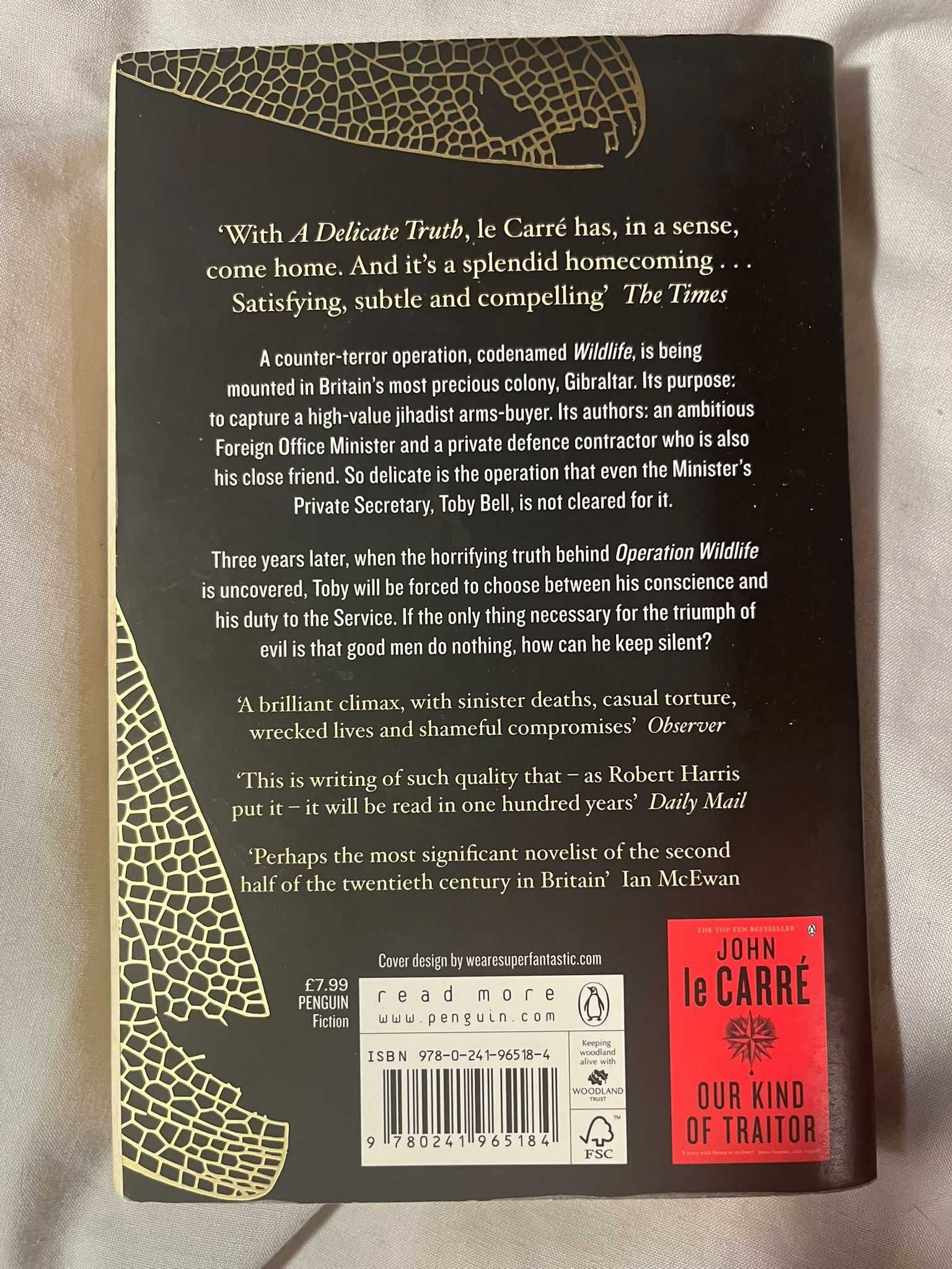 A delicate truth - John le Carré