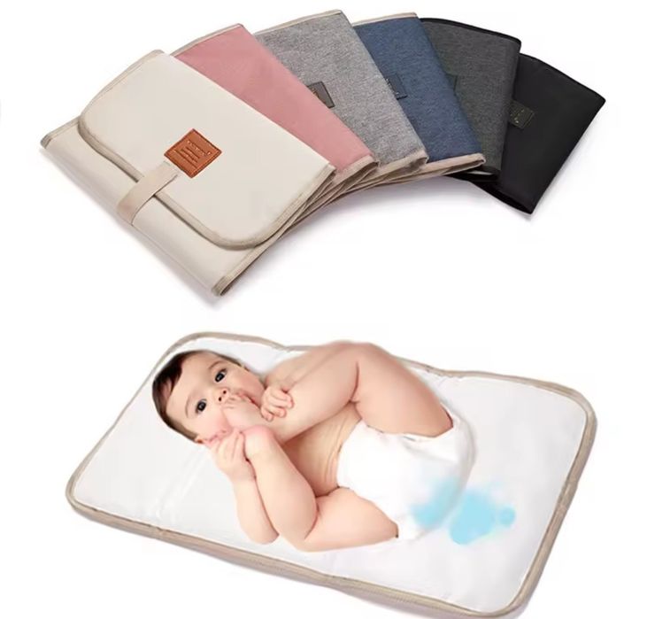 Багаторазова пелюшка пеленатордля немовлят в темно синьому кольорі