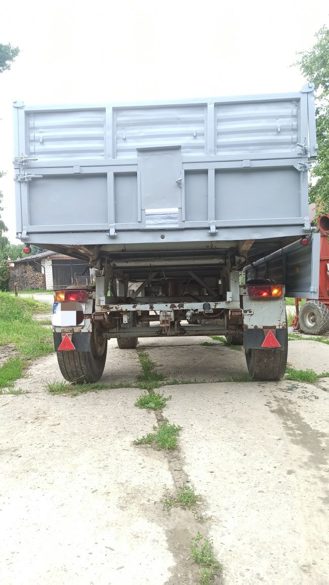 Przyczepa Autosan Sanok D55 wywrotka ja Zasław Pronar D47 D50