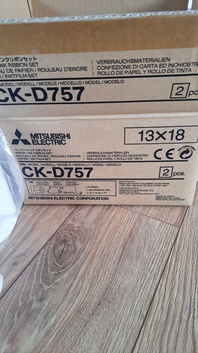 Papier mitsubishi CK-D757 2szt. oraz CK-D868 1 szt.