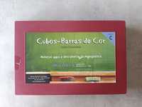 Conjunto escolar cubos-barras de cor Cuisenaire