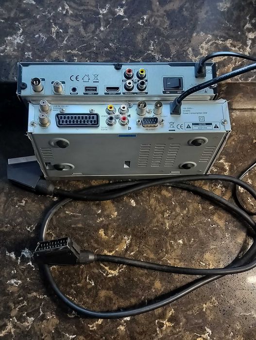 Спутникові ресивери: Orton 4100c та Openbox SX2 COMBO.