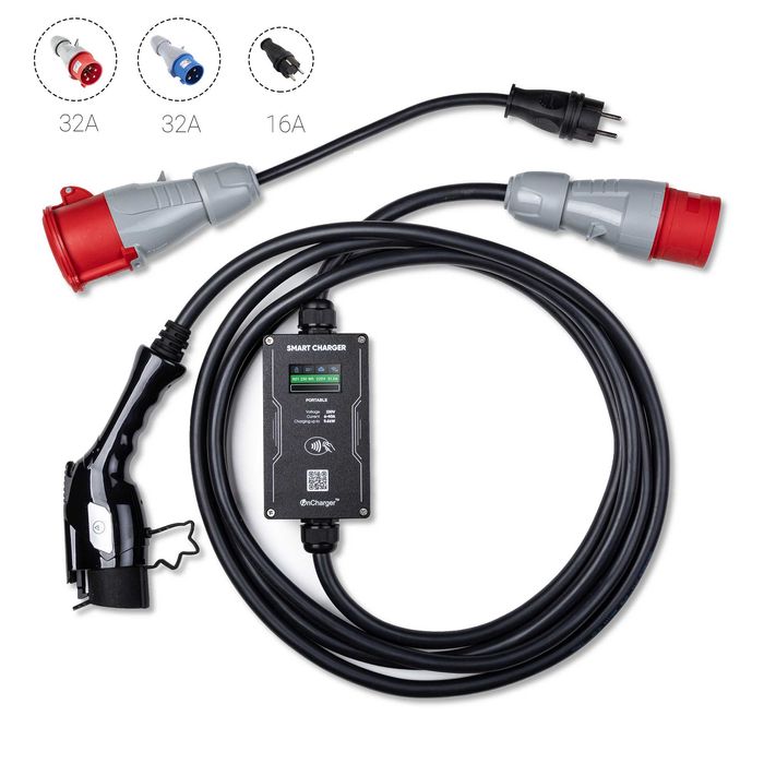 Зарядний пристрій для електромобілів, зарядка Type1 Type 2 GBT 16 32A