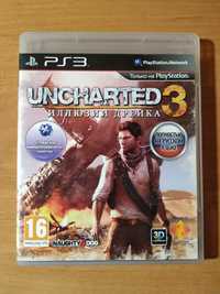 Uncharted 3 (Sony PlayStation 3, PS3)