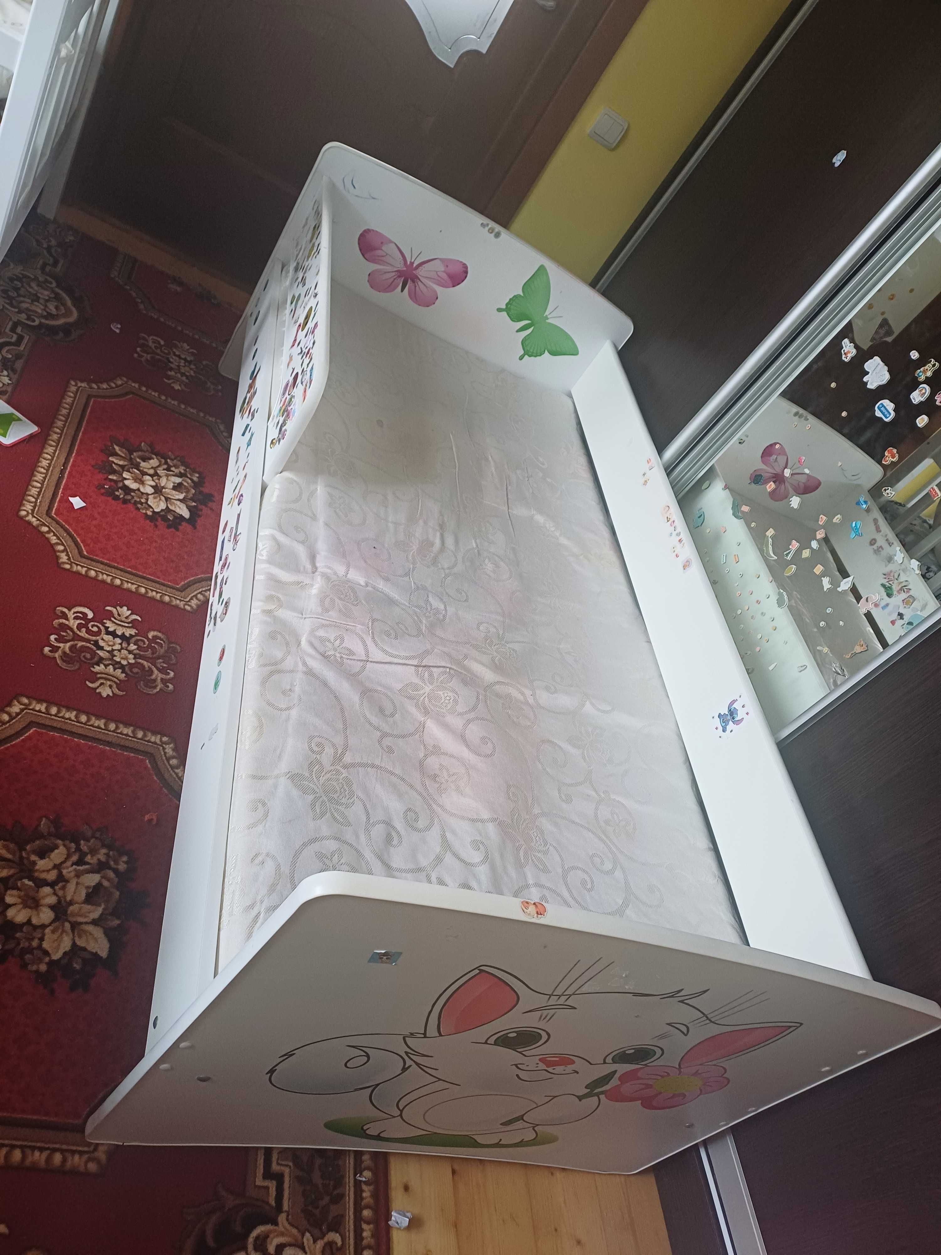 ліжко б/у дитяче 173×80