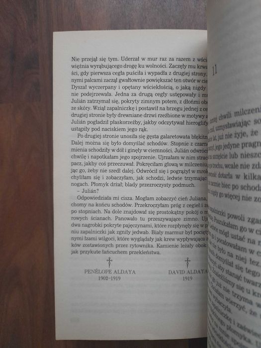 Cień wiatru Carlos Ruiz Zafon