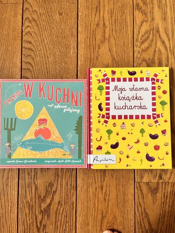 Książki kucharskie dla dzieci! Stan idealny!