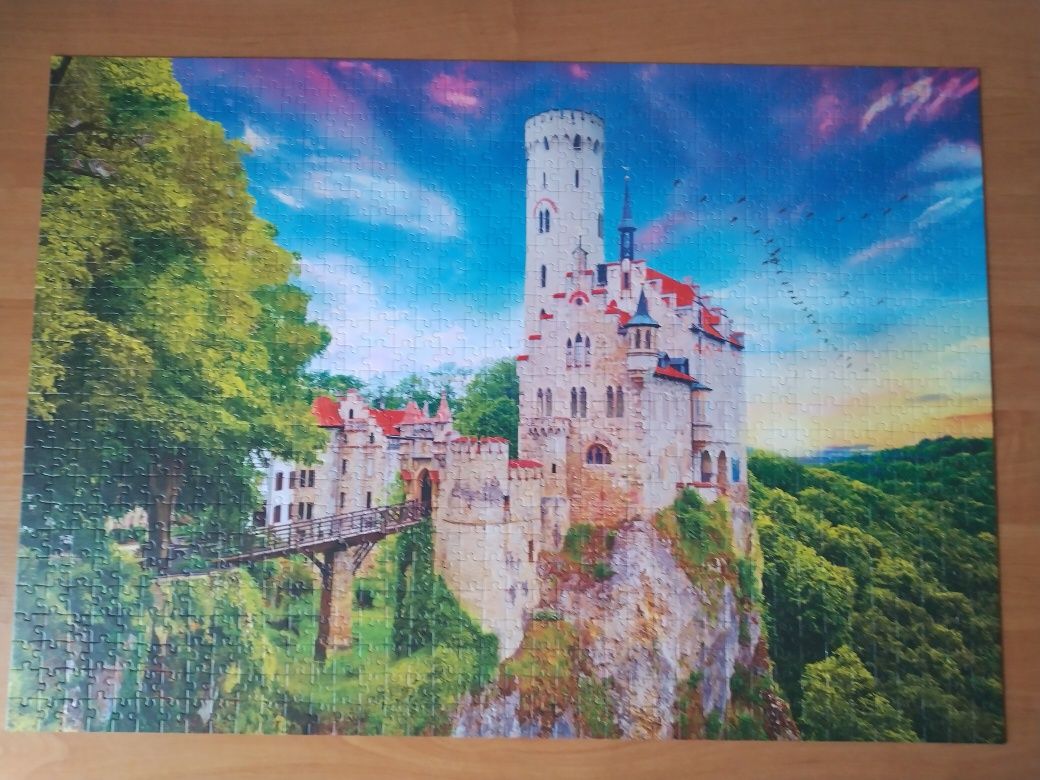 Puzzle Trefl 1000 - Zamek Lichtenstein, Niemcy