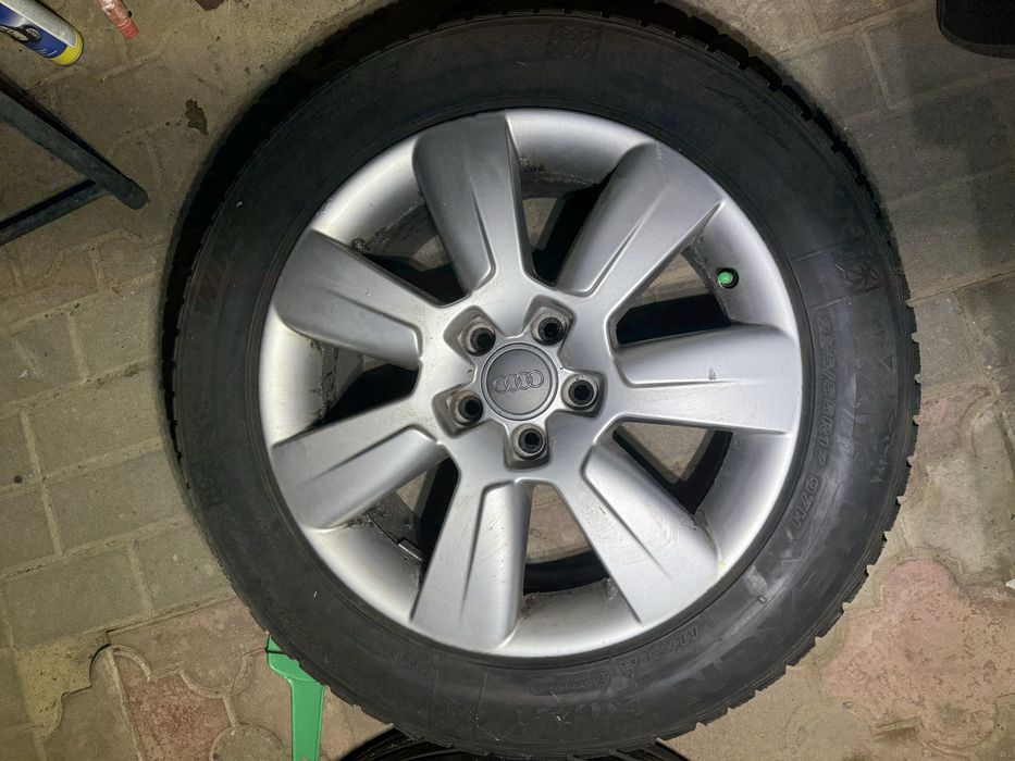 Alufelgi dwa komplety  Audi zima lato 225/55 r 17