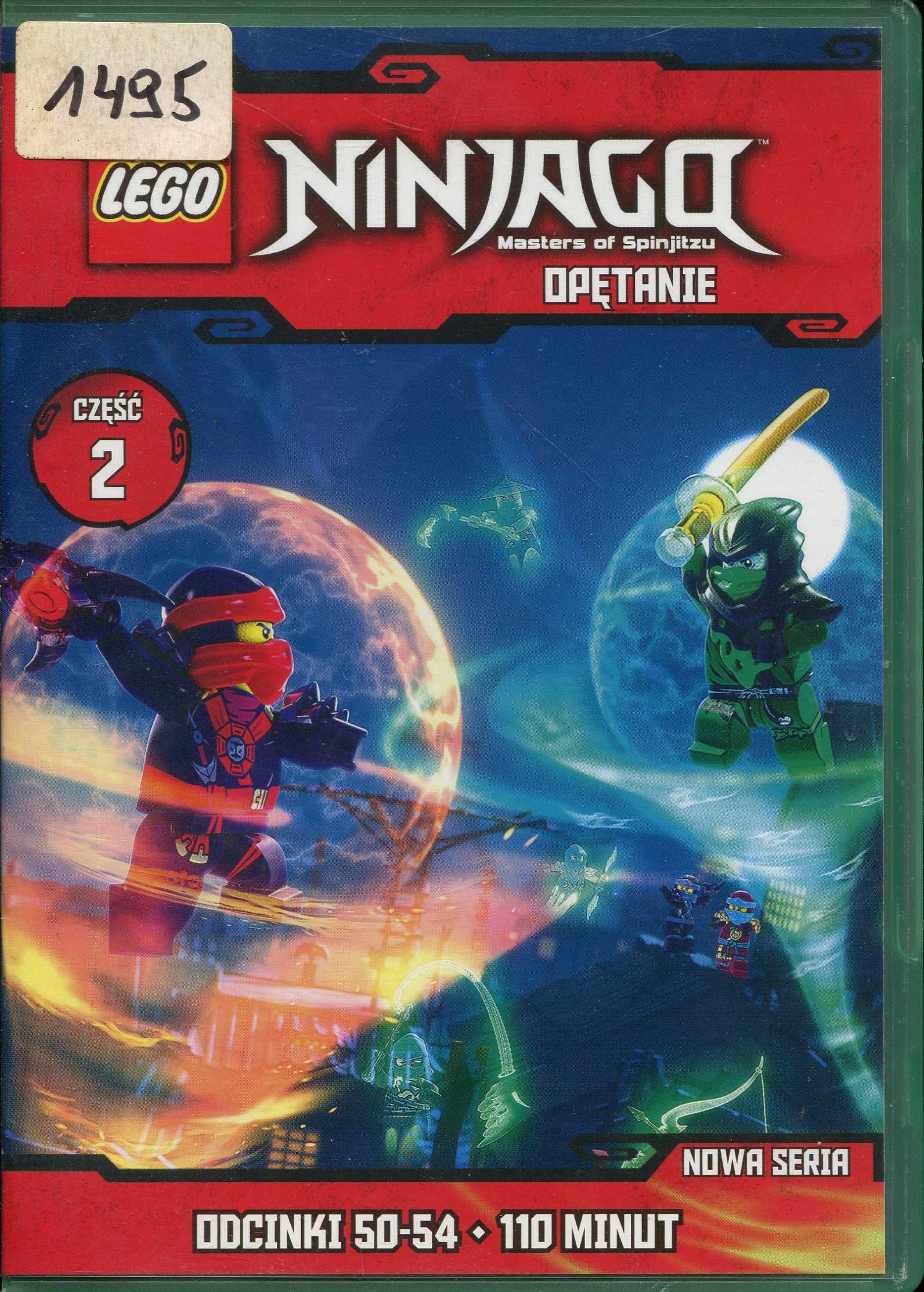 Lego Ninjago 9 płyt dvd