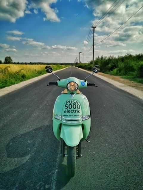 Skuter elektryczny EFUN Pusa 2000W 80 km zasięgu OD RĘKI,