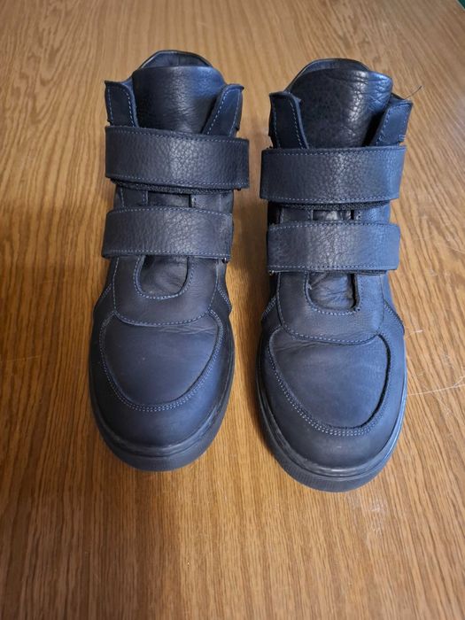 Стильные кожанные ботинки Theo Leo р.40