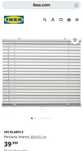 Estores laminados madeira IKEA