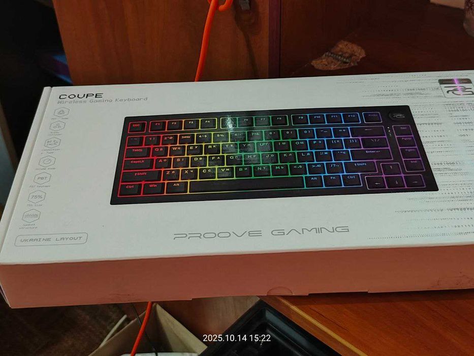 Клавиатура беспроводная игровая Proove Gaming Coupe