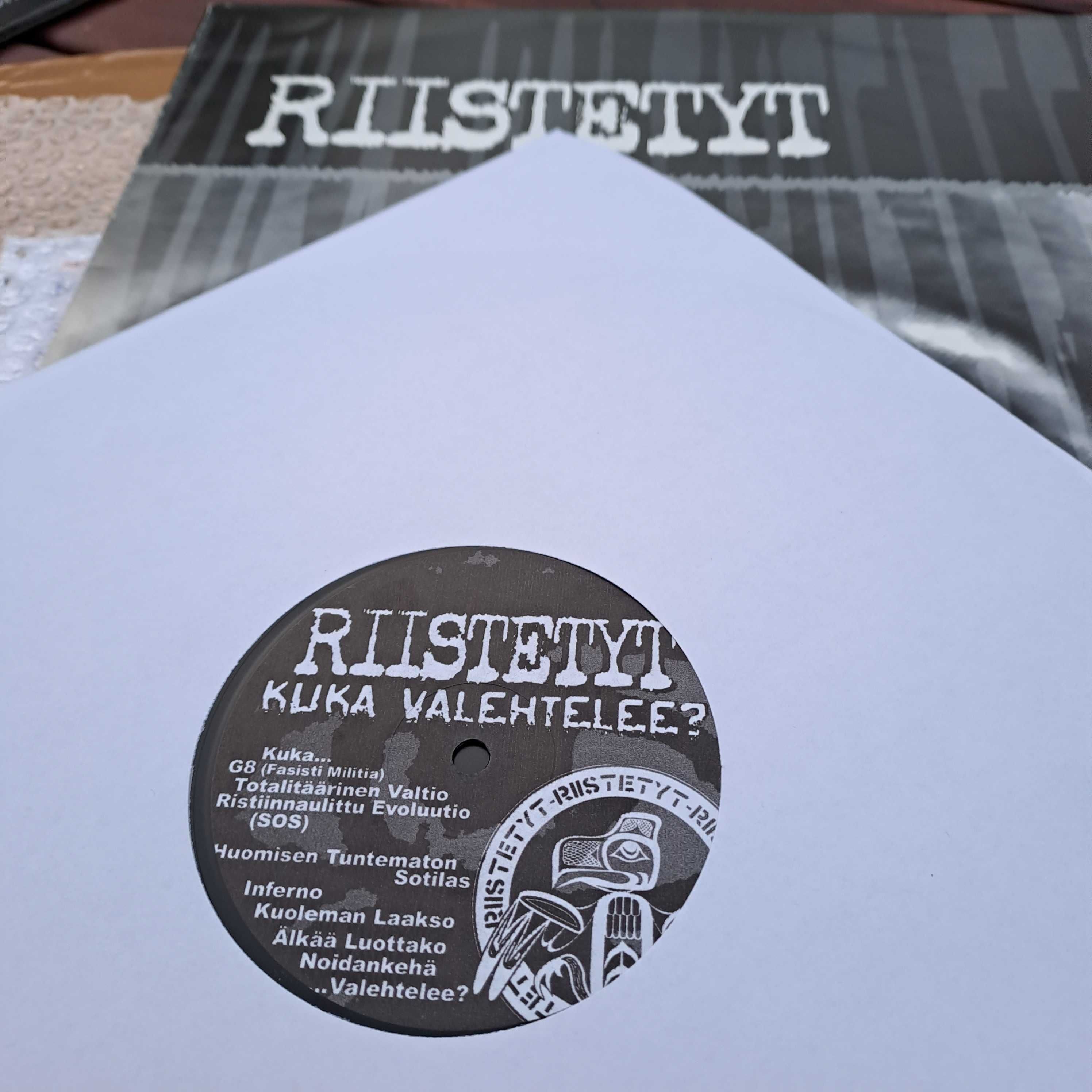 RIISTETYT - Kuka Valehtelee ? LP (HC/punk)