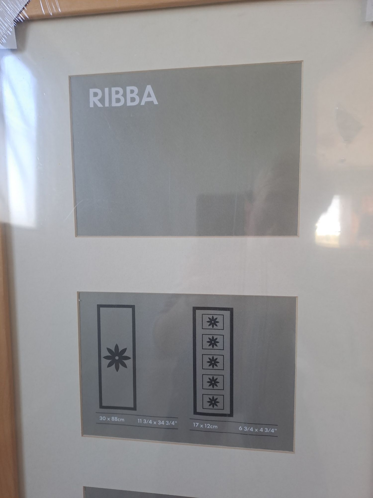 Ramka Ikea Ribba 30x88 cm na 5 zdjęć