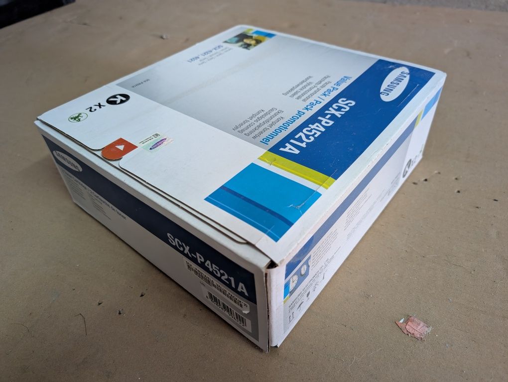 Toner Samsung original pack 2 scx-p4521a selado