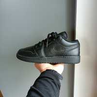 Nike Air Jordan 1 Low (GS) 38,5 cm 24 cm black cat all black