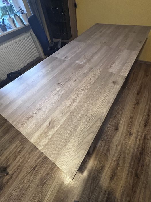 Stół rozkładany, dąb nelson. 160 cm plus wkladka 46cm