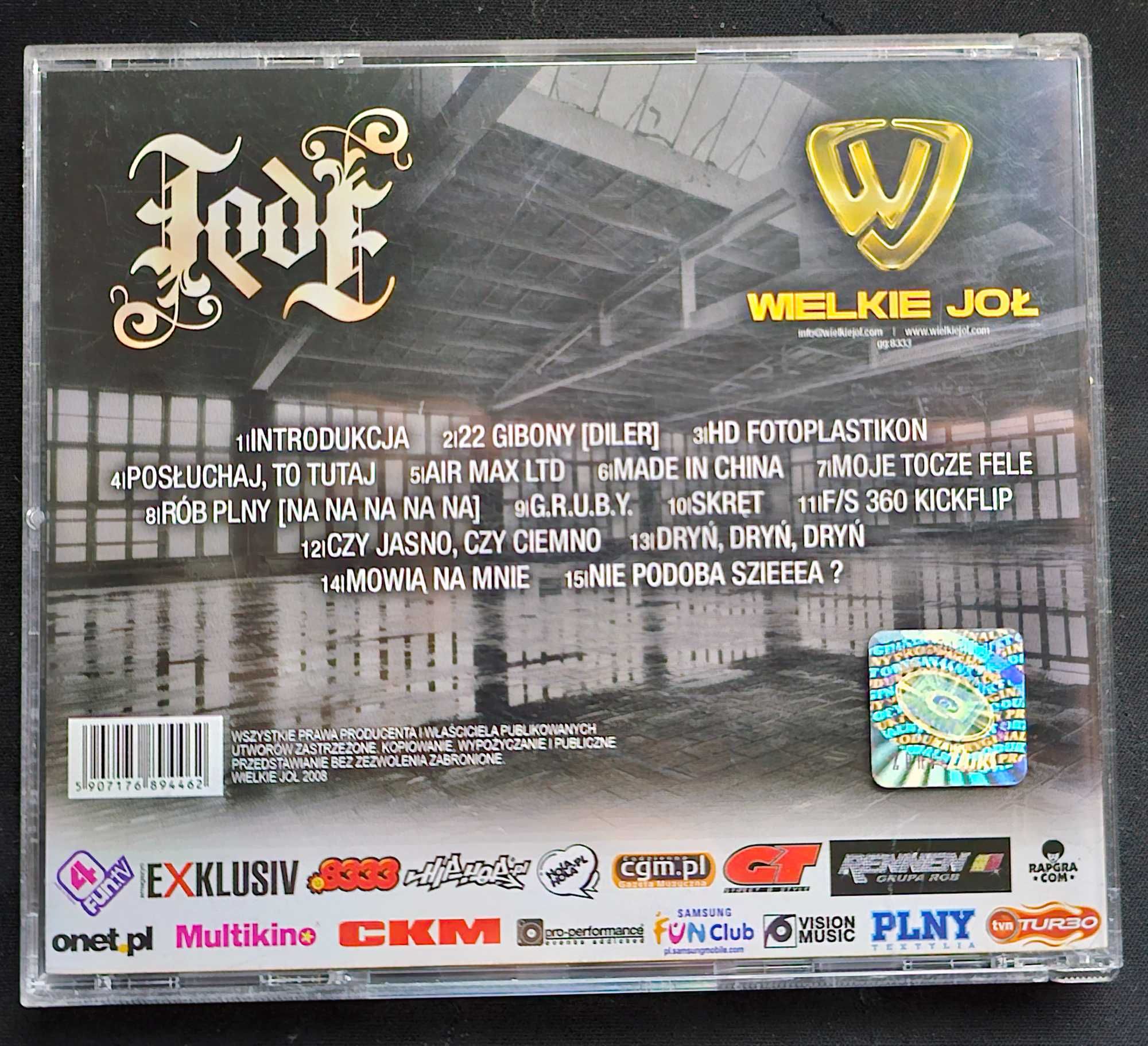 Ścieżka dźwiękowa wersja czysta Tede CD Autograf