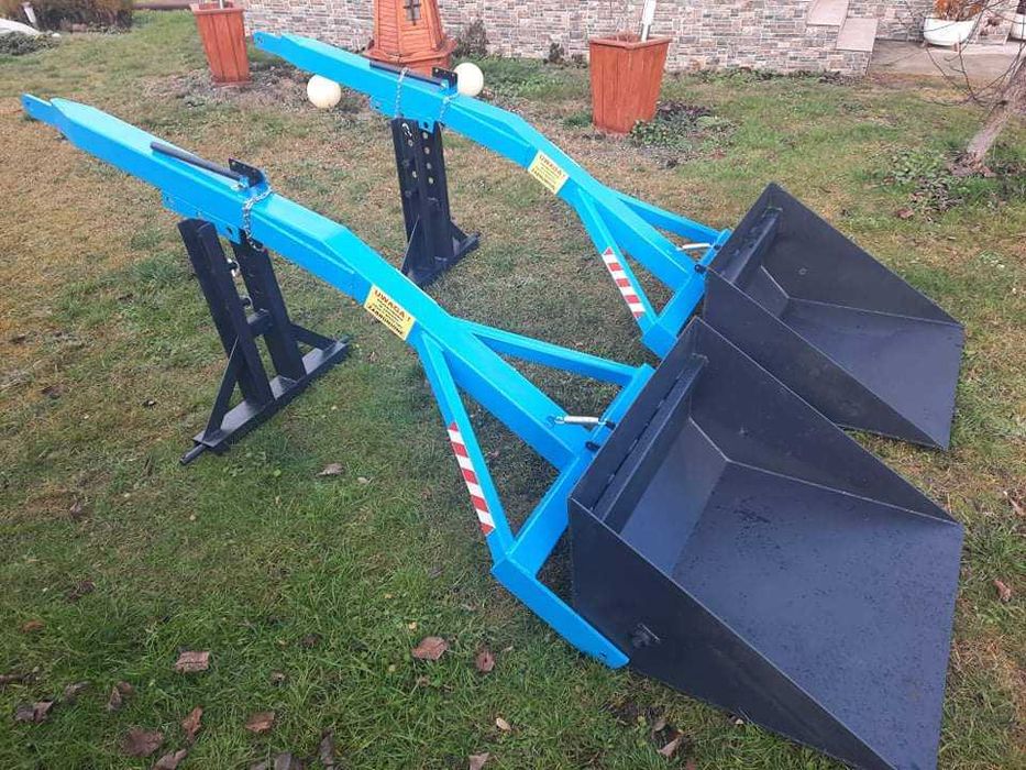 Nowe widły łyżka do ciagnika podnośnik na tył ciągnika do obornika Łyc