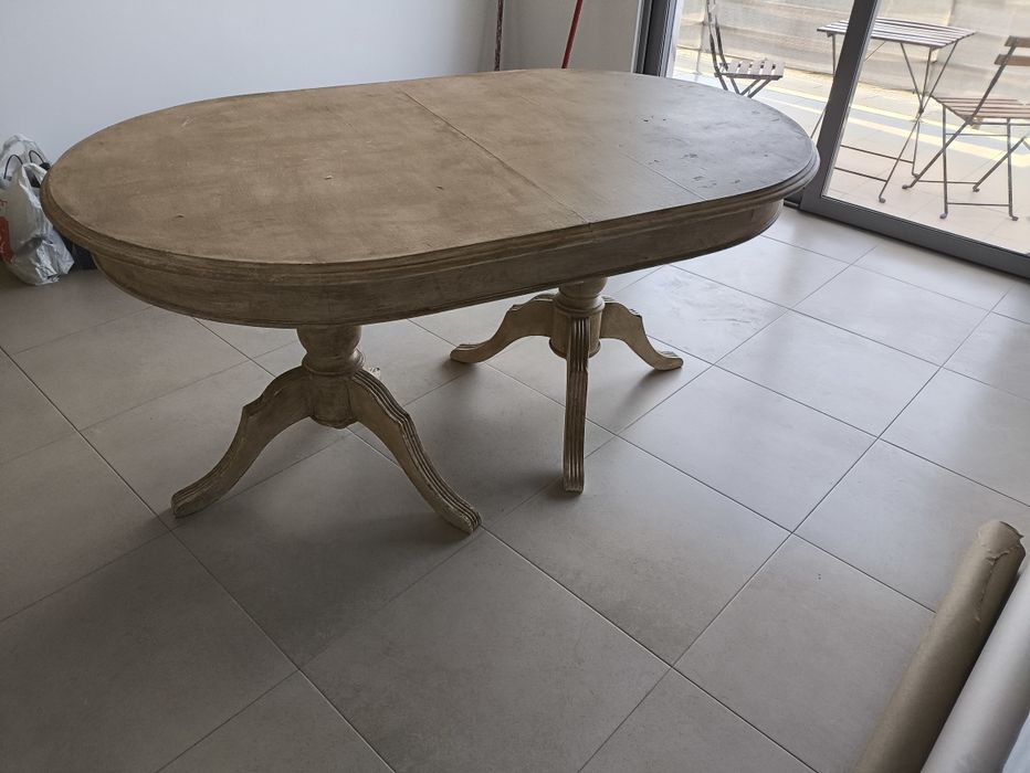Mesa oval 1,60 x 0,90