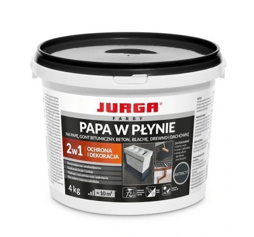 JURGA Papa w płynie 4kg antracyt