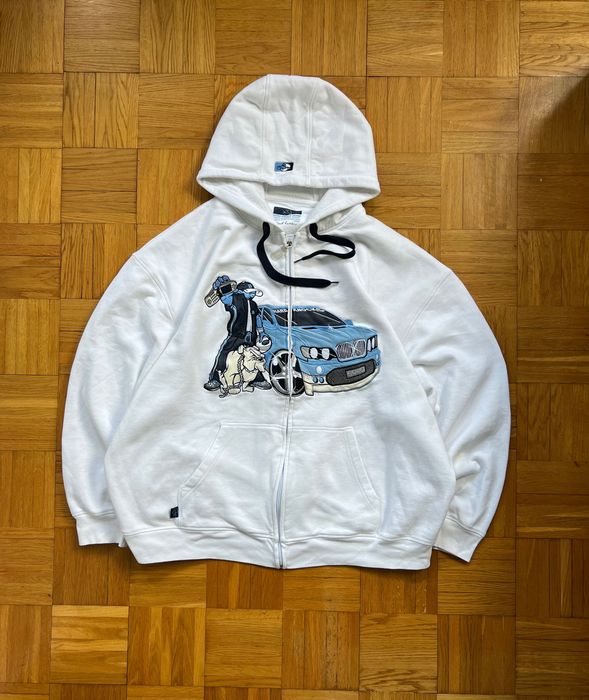 Rare Baggy Hoodie School Of Hard Knocks Jnco Vintage 90’s Hip Hop Rap