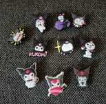 Nowe przypinki do klapek cross Kuromi