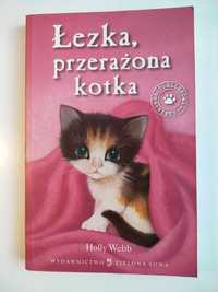 Książka dla dzieci "Łezka, przerażona kotka."