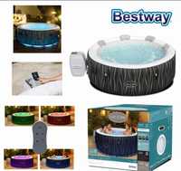 Bestway SPA Insuflável HOLLYWOOD Diam 180 x 66 cm