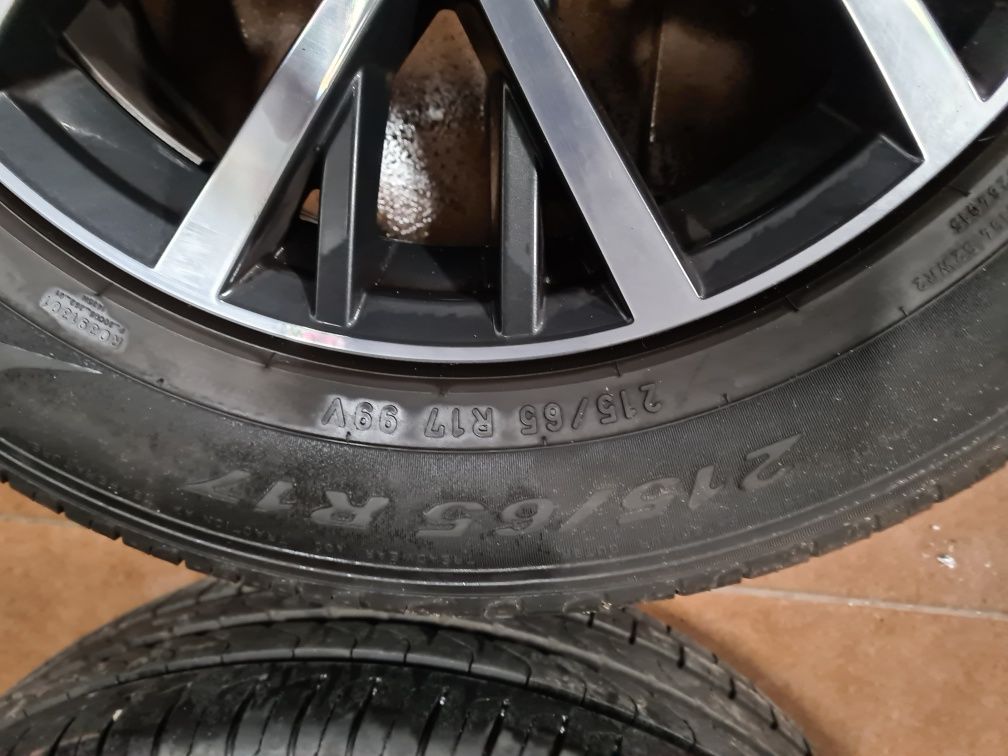 Alufelgi  17 Kola Vw Tiguan II 5NA