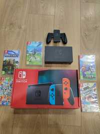 Nintendo Switch + 5 jogos!