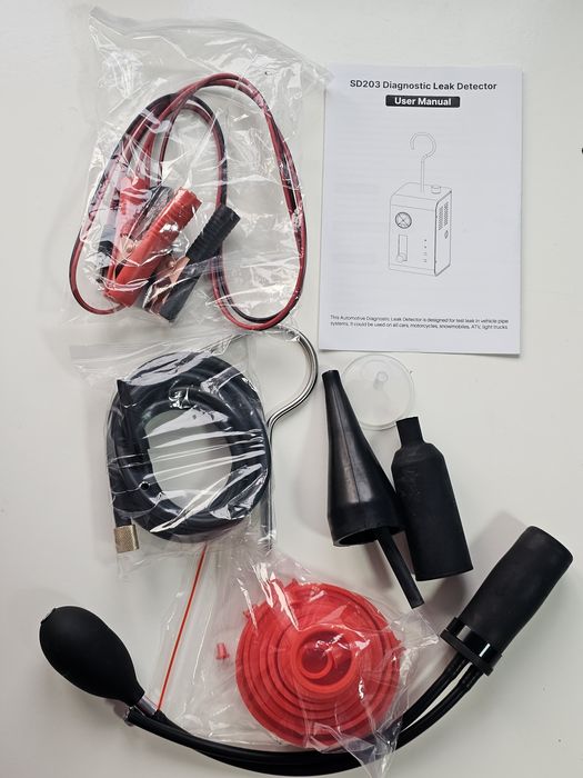 FOXWELL SD203 - Detecção de Fugas com Fumo, Rápida e Precisa