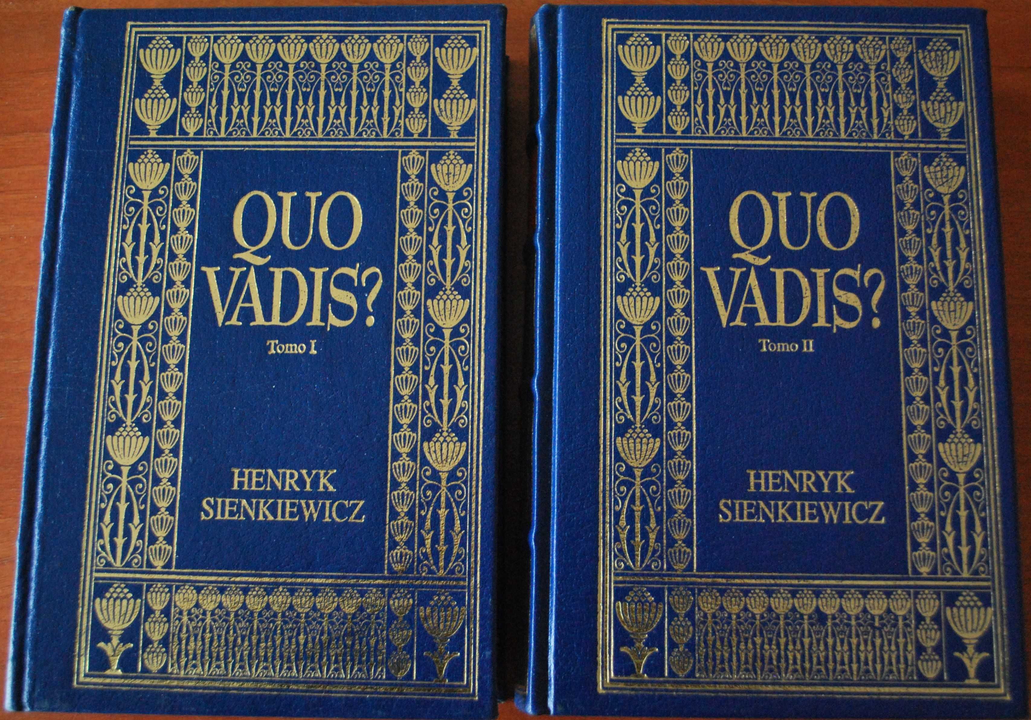 Quo Vadis Tomo I e Tomo II de Henryk Sienkiewicz