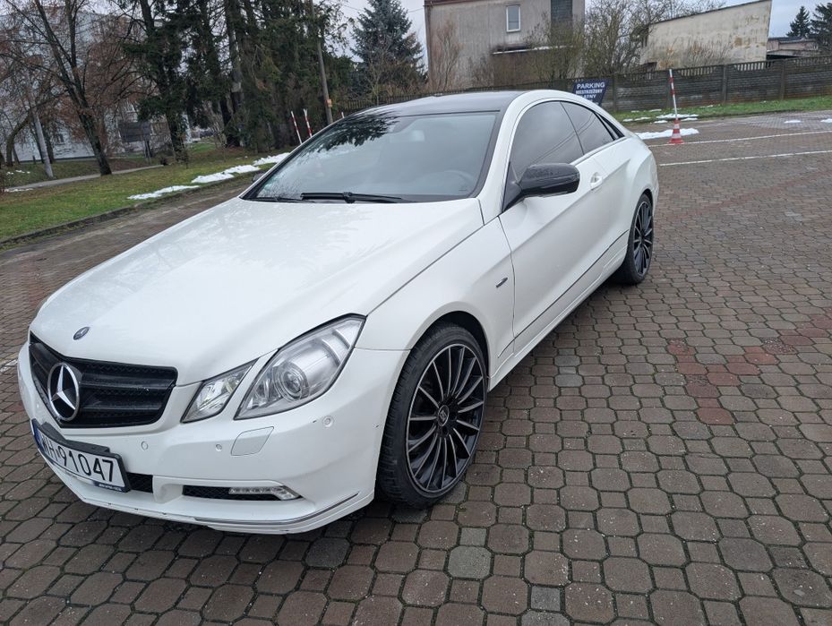 Mercedes Benz W212 cupe  E250 coupe zamiana
