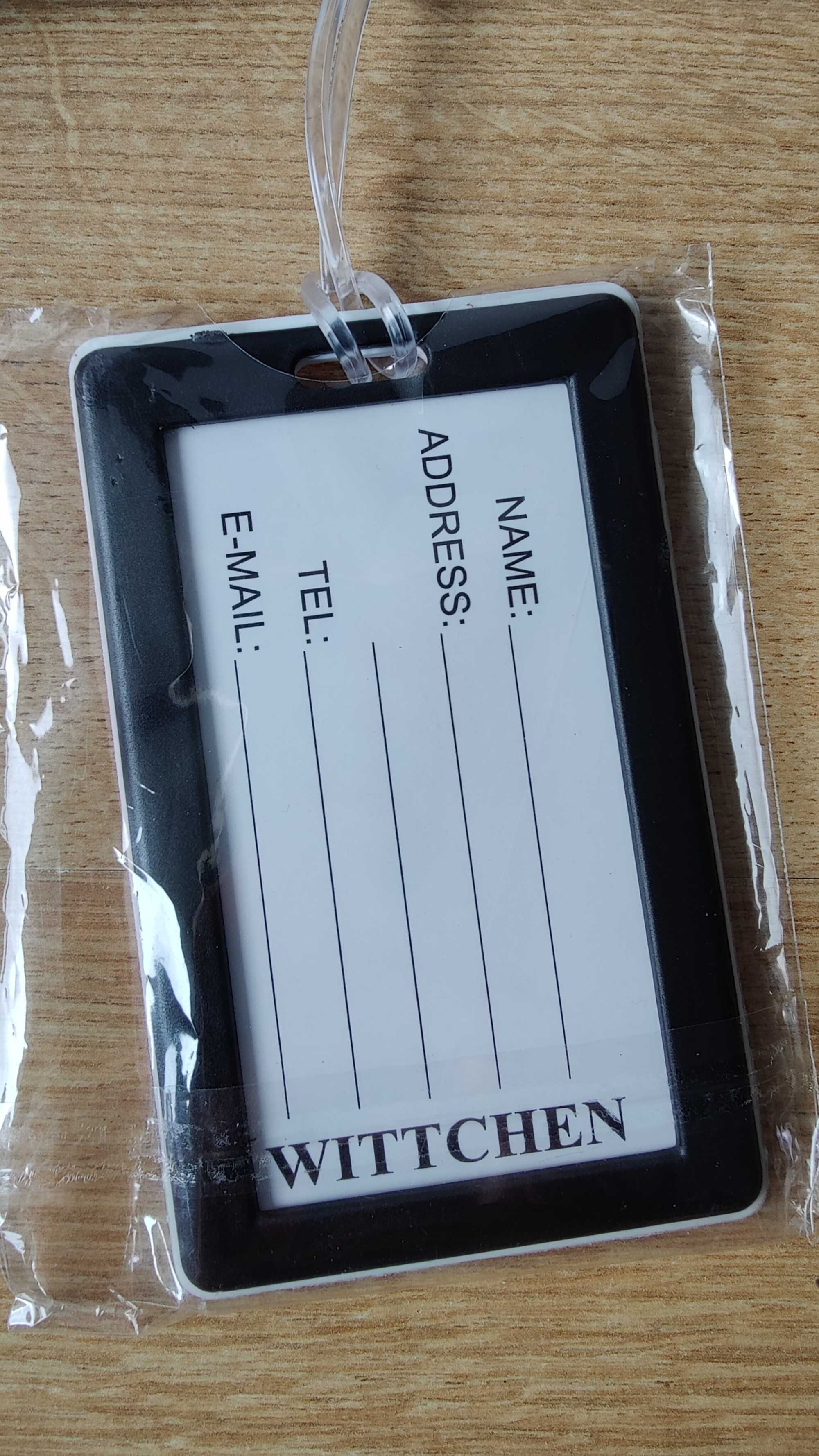 Identyfikator do bagażu luggage tag Wittchen flaming różowy